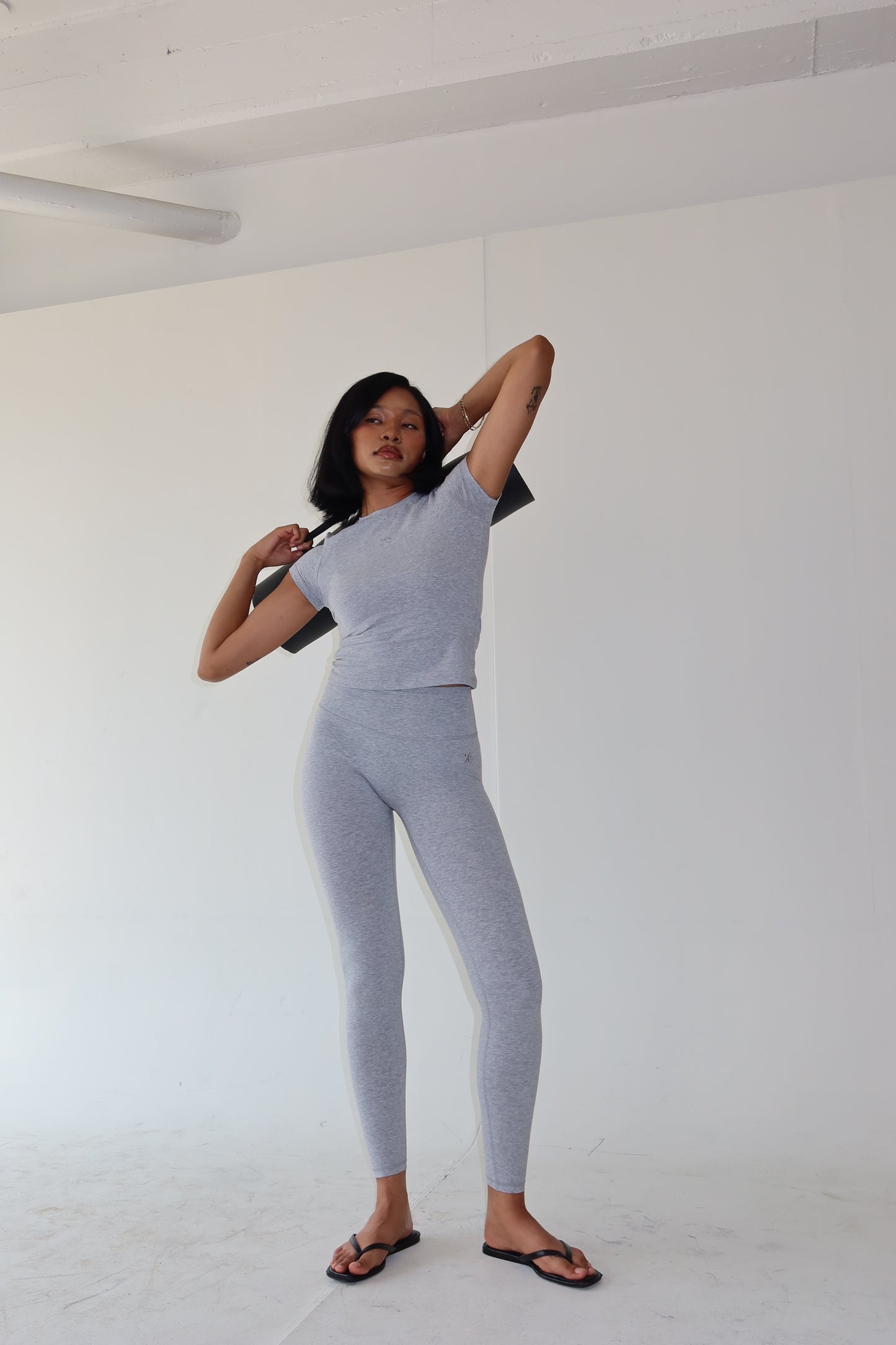 Heather Grey Top